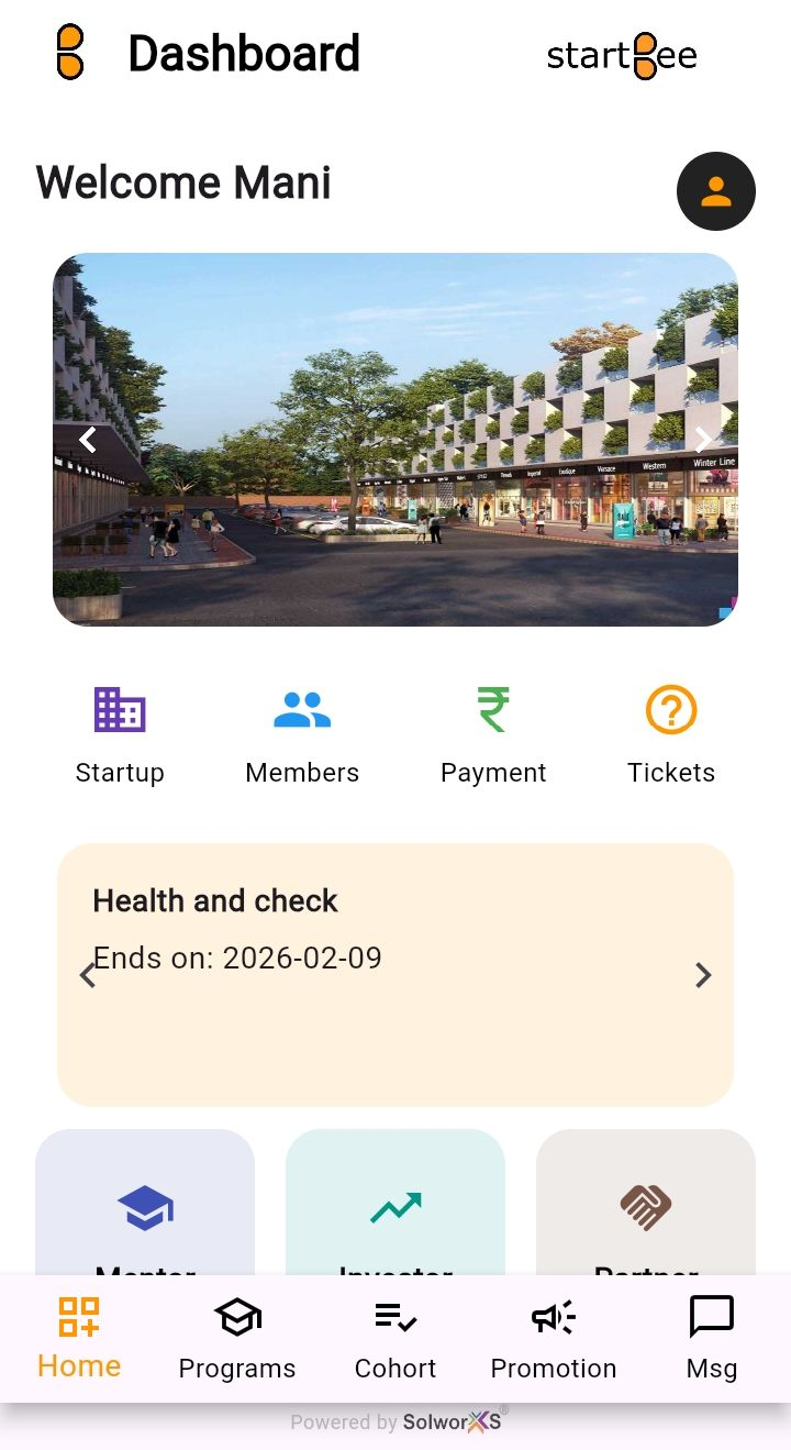 vbees dashboard screenshot
